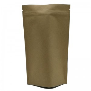 China Professional Pla Bags Factories –  Brown craft paper nut packaging without any printing – Oemy