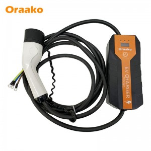 Mobile Ladestationen EV Charger Factory Manufacturer  Type 1 Type 2 32a 7kw Fast Electric Charging Station EV Car Charger