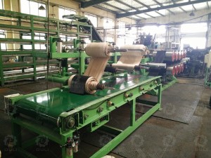 Factory wholesale Bladder Press -
 Cushion gum extruding & calendering line – Ouli