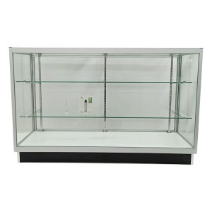 China wholesale Cashier Counter Desk - Retail glass display cabinet with 2 adjustable shelves  |  OYE – OYE