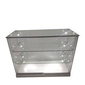 Chinese Professional Retail Glass Cabinets - Retail store display case with 2 adjustable shelves,6 led side  |  OYE  – OYE