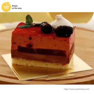 중국 공장 맞춤형 미니 골드 케이크 보드 |햇빛