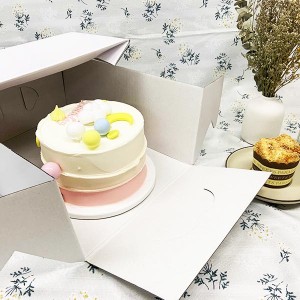 Discount wholesale 9x9x4 Bakery Box With Window - China Manufacturer Wedding Cake Box Supplier | Sunshine – Packinway