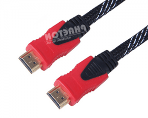 AV Datakommunikation HDMI-kabel med Ethernet ferrit (pH3-1036)