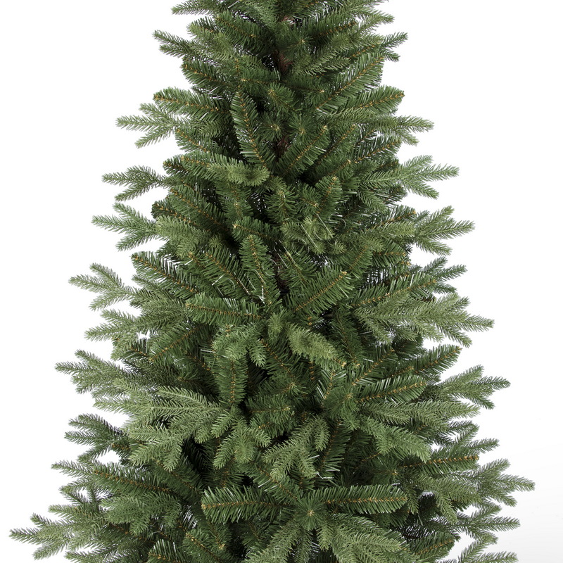 Artificial Christmas Tree, 5 ft Christmas Tree, PE Mixed Tips,  Hooked,  Metal Base.#IAPE-60Z789GM