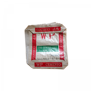 Best Price for Bopp Printed Seed Bag - 40kg Poland Cement Block Bottom Valve Bag – Jintang
