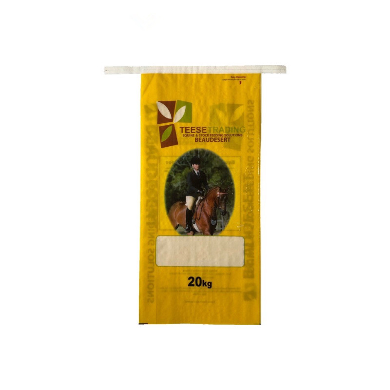 100% Original Factory China SGS Certificated 25kg 50kg Animal Feed PP Woven Poultry Feed Flour Sack Bag