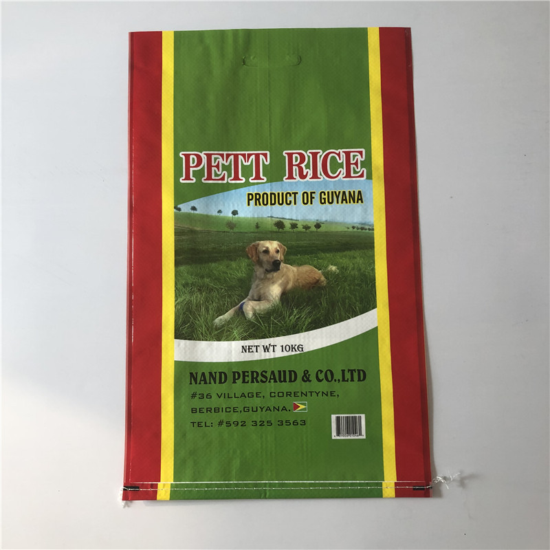 Wholesale Discount Packaging 15kg 20kg 25kg Rice Fertilizer Animal Feed PP Woven Bag
