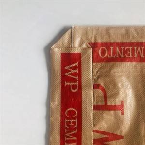 Brown 50kg cement valve bag