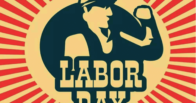 Notification for Labor holiday