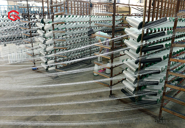 Factory making C-Glass Fiber Twist Yarn to Nigeria Factory