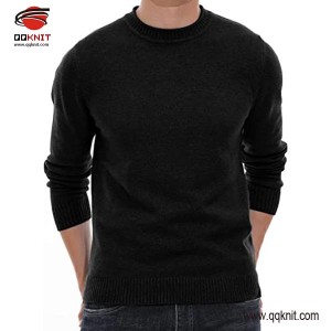 Knitted men sweater wholesale factory price pullover|QQKNIT