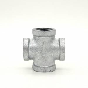 Bargain price stock goods hot dipped galvanized malleable iron pipe fittings