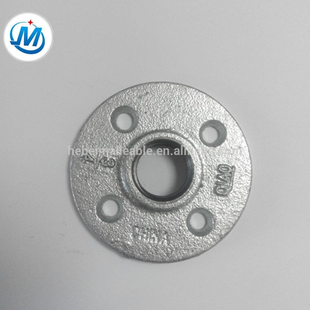high quality cast iron pipe flanges,galvanized malleable iron pipe flanges