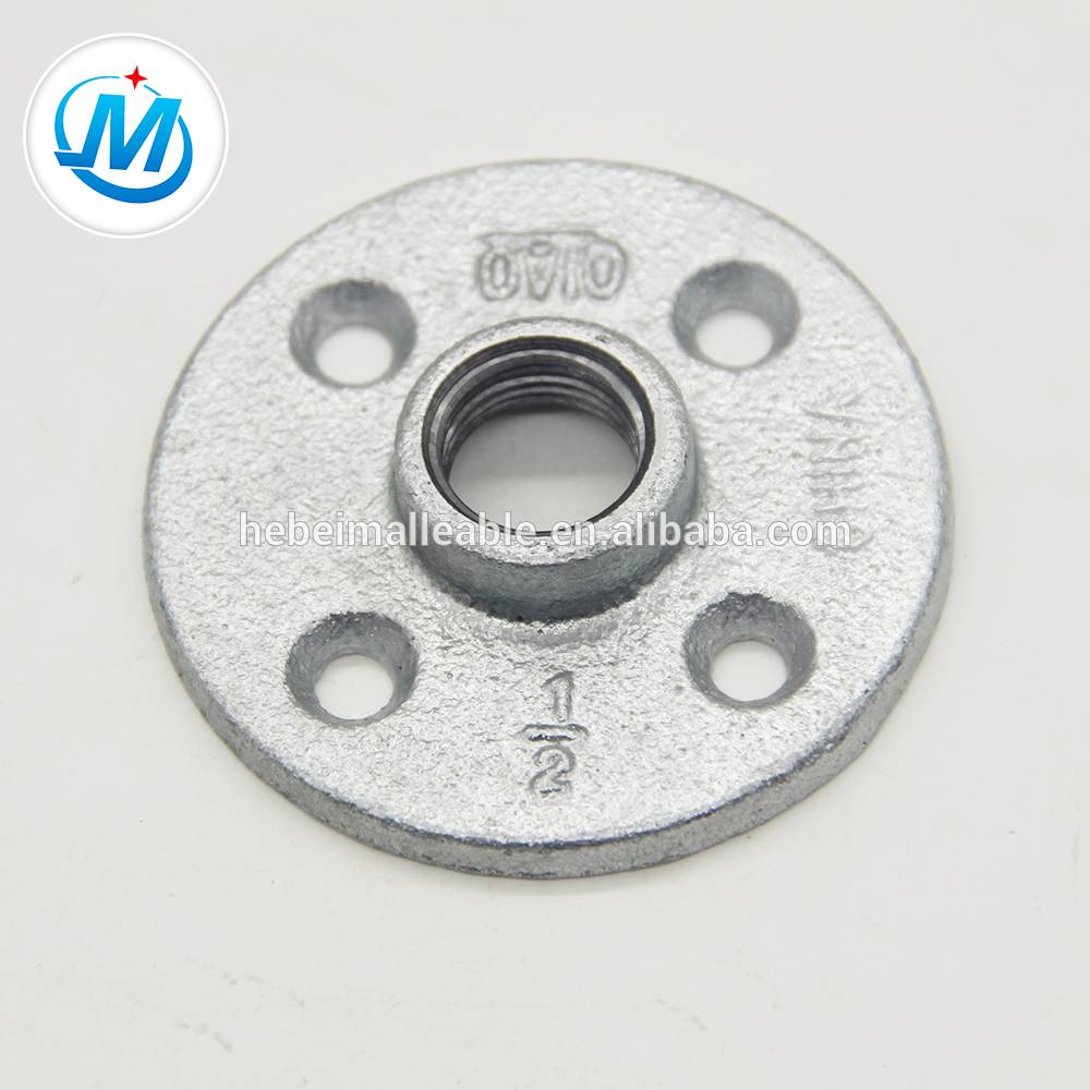 Low MOQ for Buttweld Elbow Pipe Fittings -
 QIAO brand malleable cast iron pipe fitting flange – Jinmai Casting