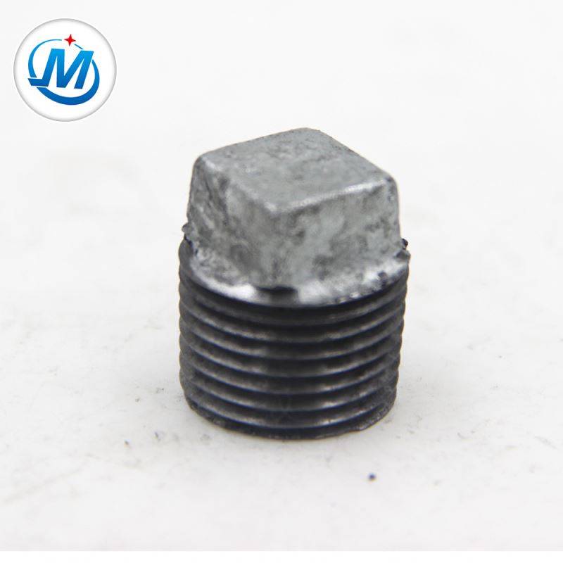 China wholesale Pipe Fitting Tools Name -
 Strong Production Capacity Connect Air Use Malleable Iron Square Plug Pipe Fitting – Jinmai Casting