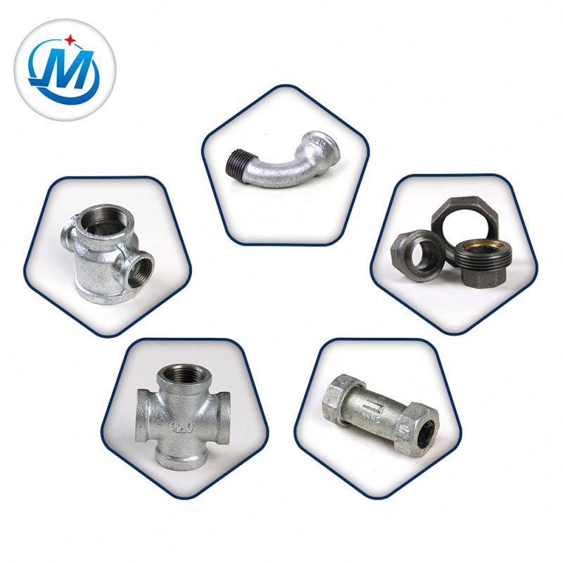 Renewable Design for Plastic Tube Plug -
 galvanized bspt thread malleable fittings pipe casting – Jinmai Casting