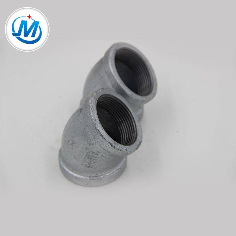 Low Price Black Surface Pipe Fitting 45 Degree Elbow With Banded End