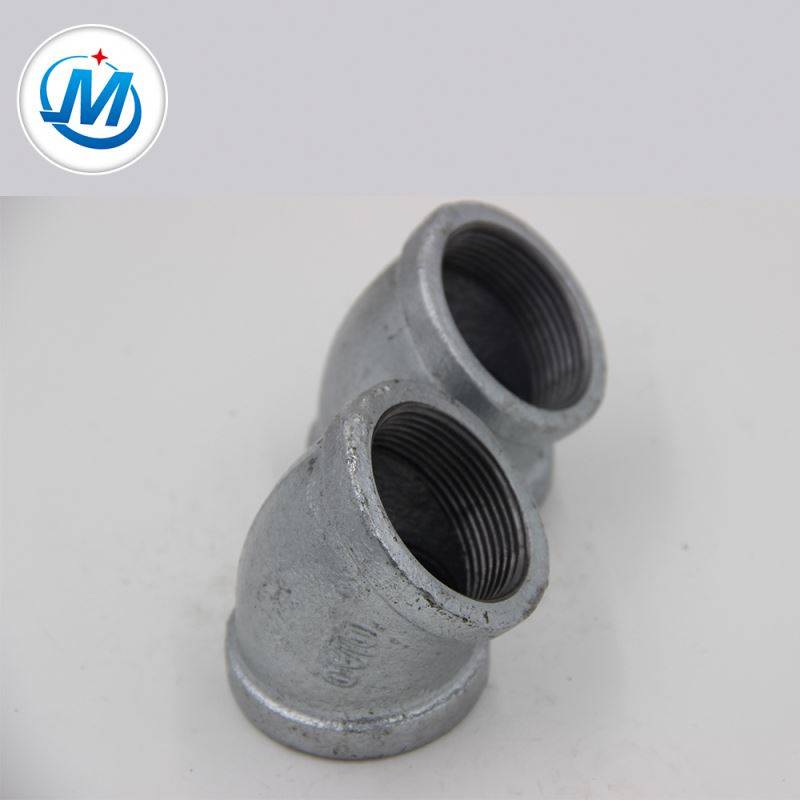 20 Years' Experience, High Quality Galvanized 45 Degree Elbow