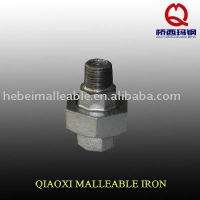G.I. ling plastic malleable iron pipe fitting