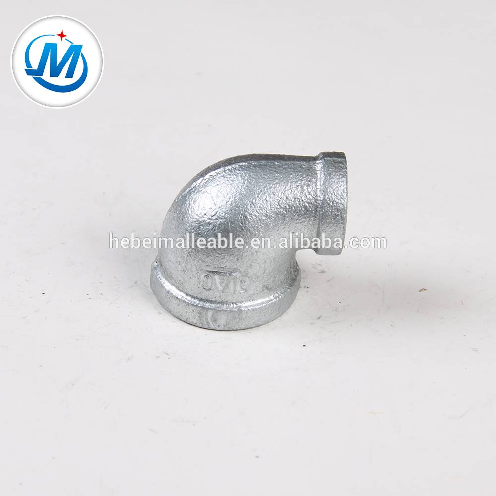 3/8" Size Malleable Iron Pipe Fittings Reducing Elbow