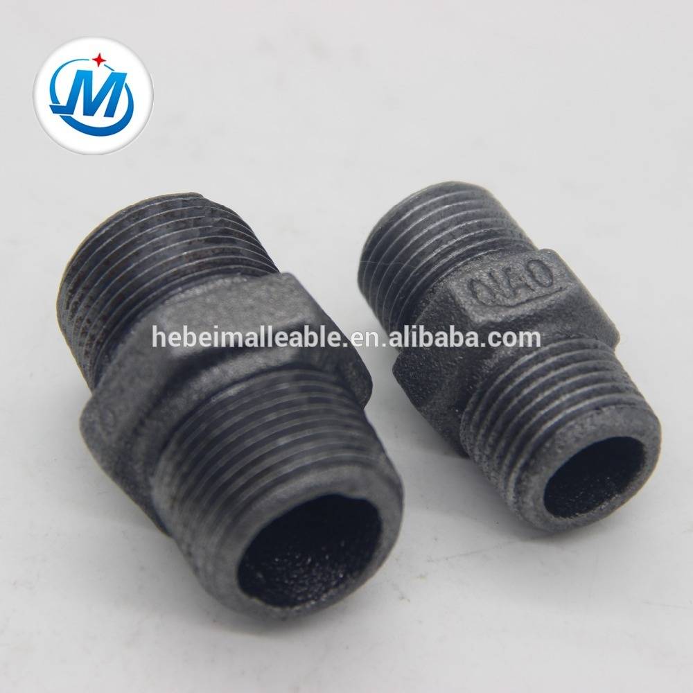 factory Outlets for Cable Pipe Fitting -
 pvc pipe hexagon nipple line plastic nipple – Jinmai Casting