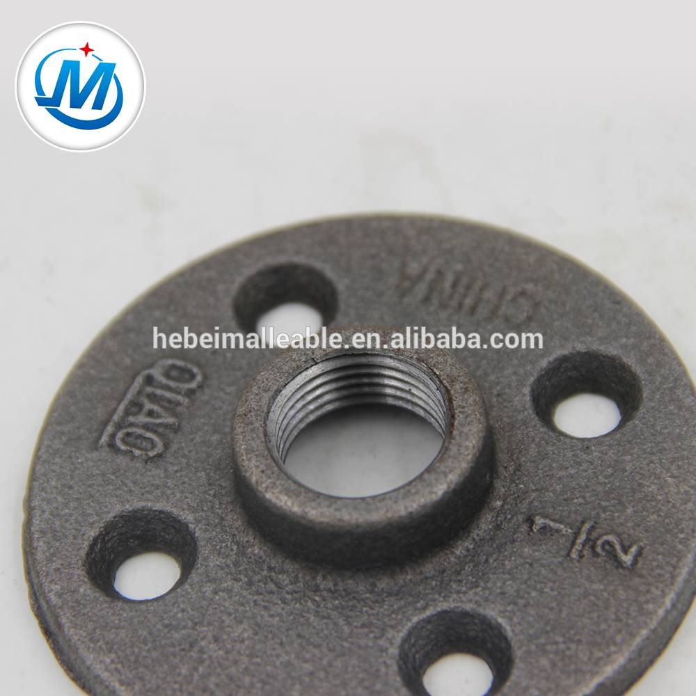 galvanized/black malleable iron pipe fitting flange