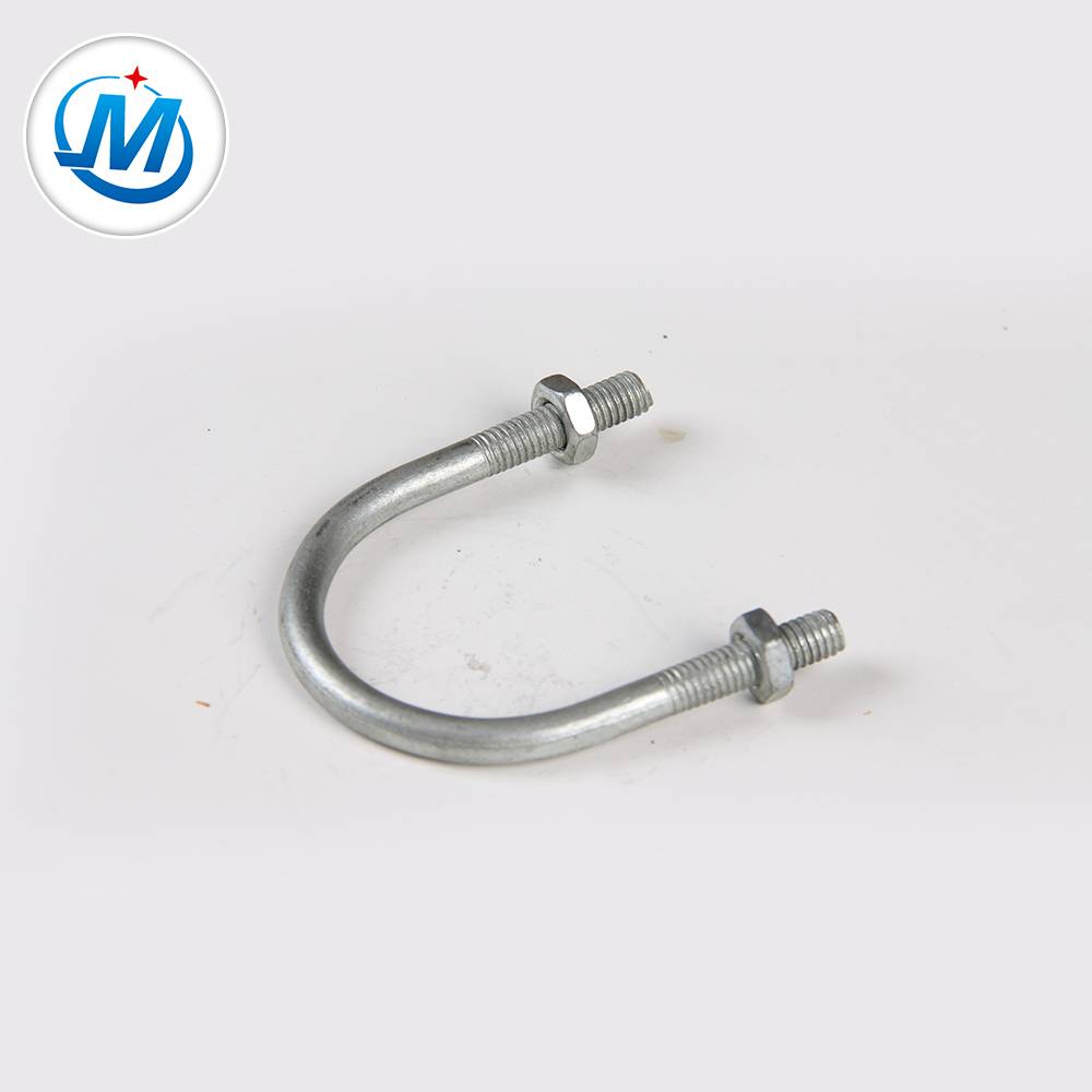 Factory best selling 3/8 Elbow Fitting -
 Galvanized Carbon Steel U Bolt Pipe Clamp – Jinmai Casting