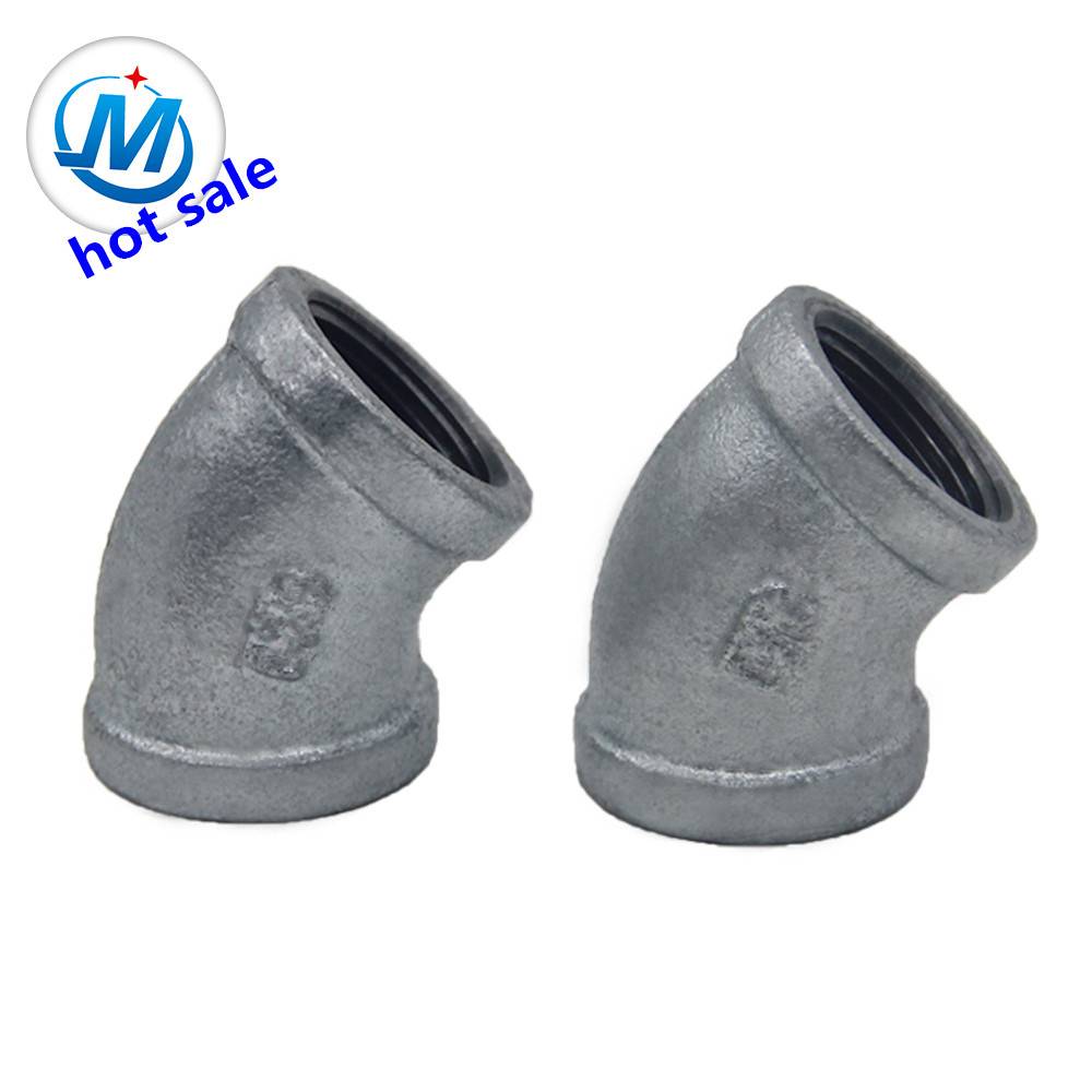 Investment Casting Pipes and Fittings elbow 45degree number120