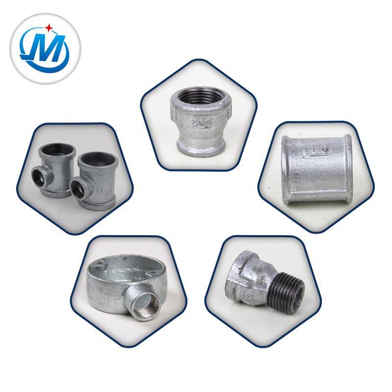 Short Lead Time for Hex Nipple Pipe Fittings -
 Din Thread Water And Gas Malleable Iron Pipe Fitting – Jinmai Casting