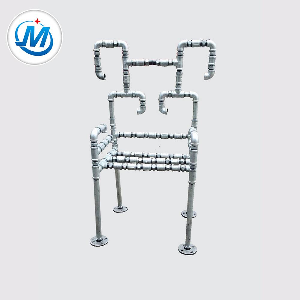 China Manufacturer for Expandable Gas Hose With Connection -
 DIY pipe shelf lamp rack malleable iron pipe fitting – Jinmai Casting