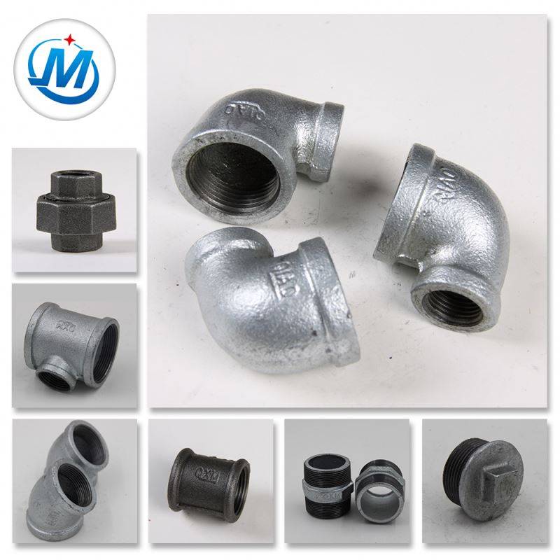 Steam Used Different Diameter Irrigation Malleable Iron Pipe Fittings