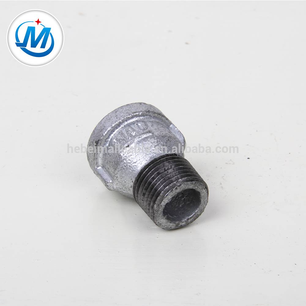 Leading Manufacturer for Cast Iron Pipe Fitting -
 QIAO galvanized malleable iron pipe fitting extension piece m&f socket – Jinmai Casting