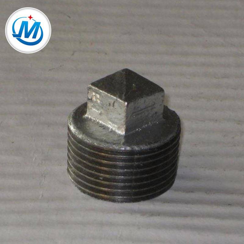 Excellent quality Emt Insider Corner Set Screw Type -
 Passed BV Test Connect Water Use Casting Iron Galvanized Pipe Fittings Plain Plug – Jinmai Casting