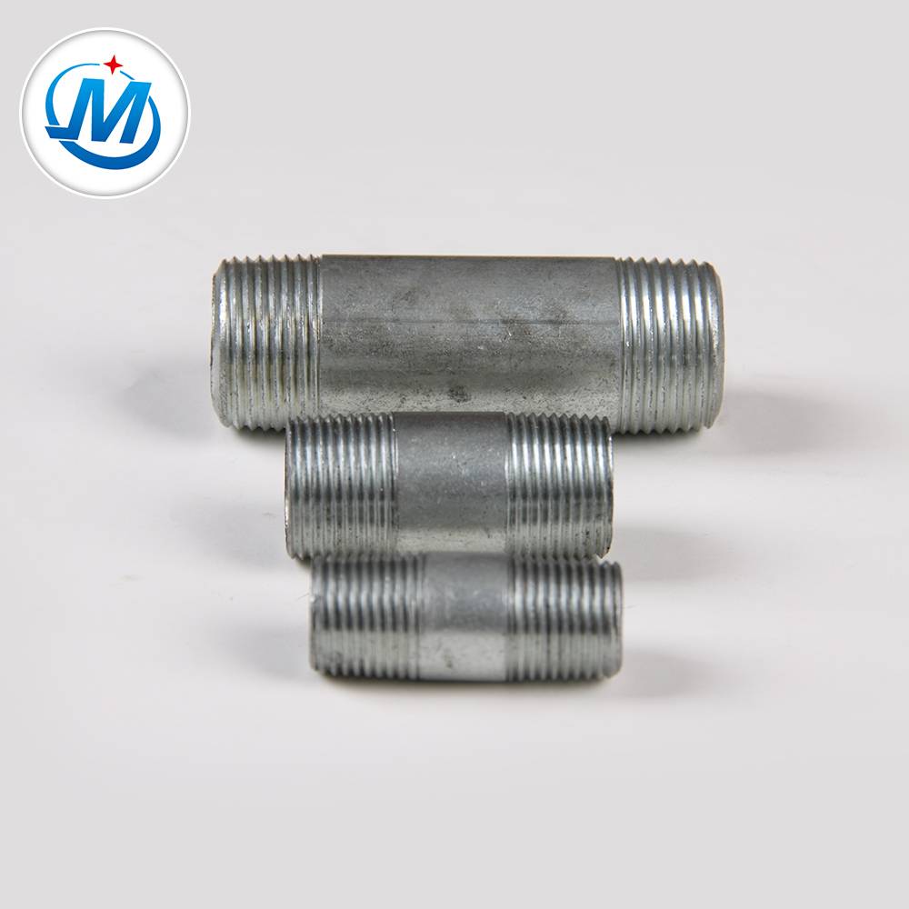 Factory Price Stainless Steel Tube Fittings -
 1-1/4" ANSI threading carbon steel pipe nipple – Jinmai Casting
