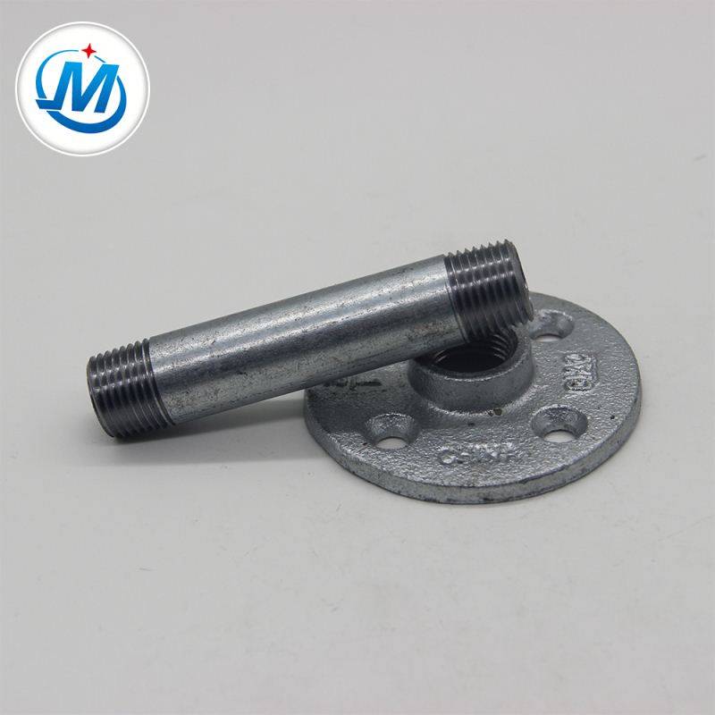 All Normal Sizes Double Thread Steel Pipe Nipple