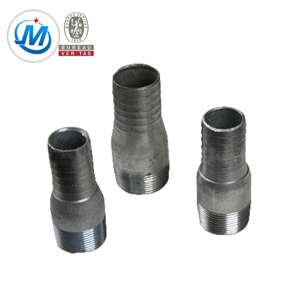 DIN Hot-dipped gi malleable pipe fittings water tools king nipple