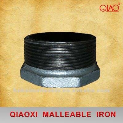 150# hot dipped galvanized malleable iron pipe fittings reducing hexagon bushing
