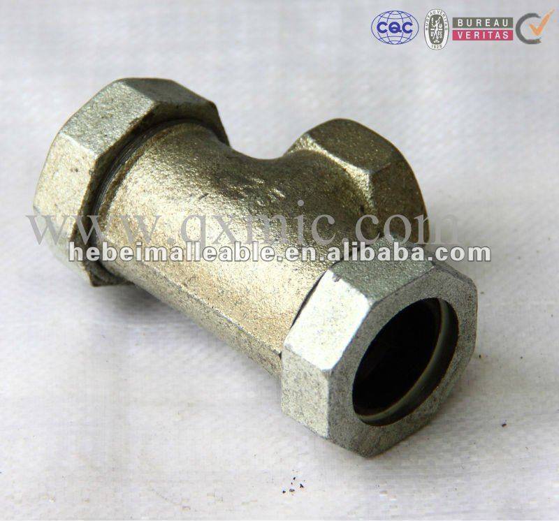 GI pipe fitting quick coupling