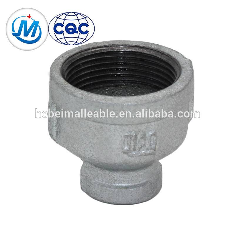 Super Purchasing for Rubber Joint Pipe Fittings -
 GI coupling malleable iron socket reducing – Jinmai Casting