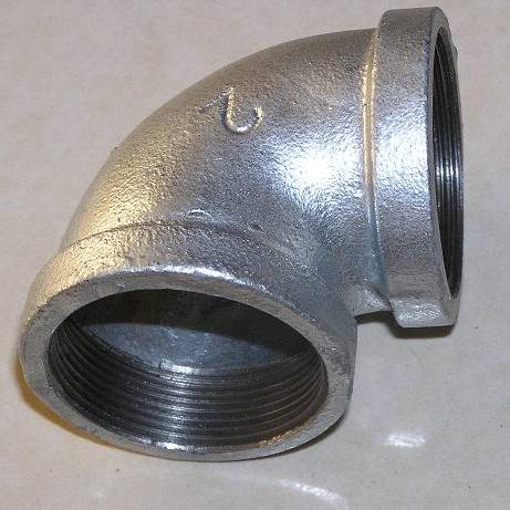 China hot sale dipped gi malleable iron pipe fitting names and parts