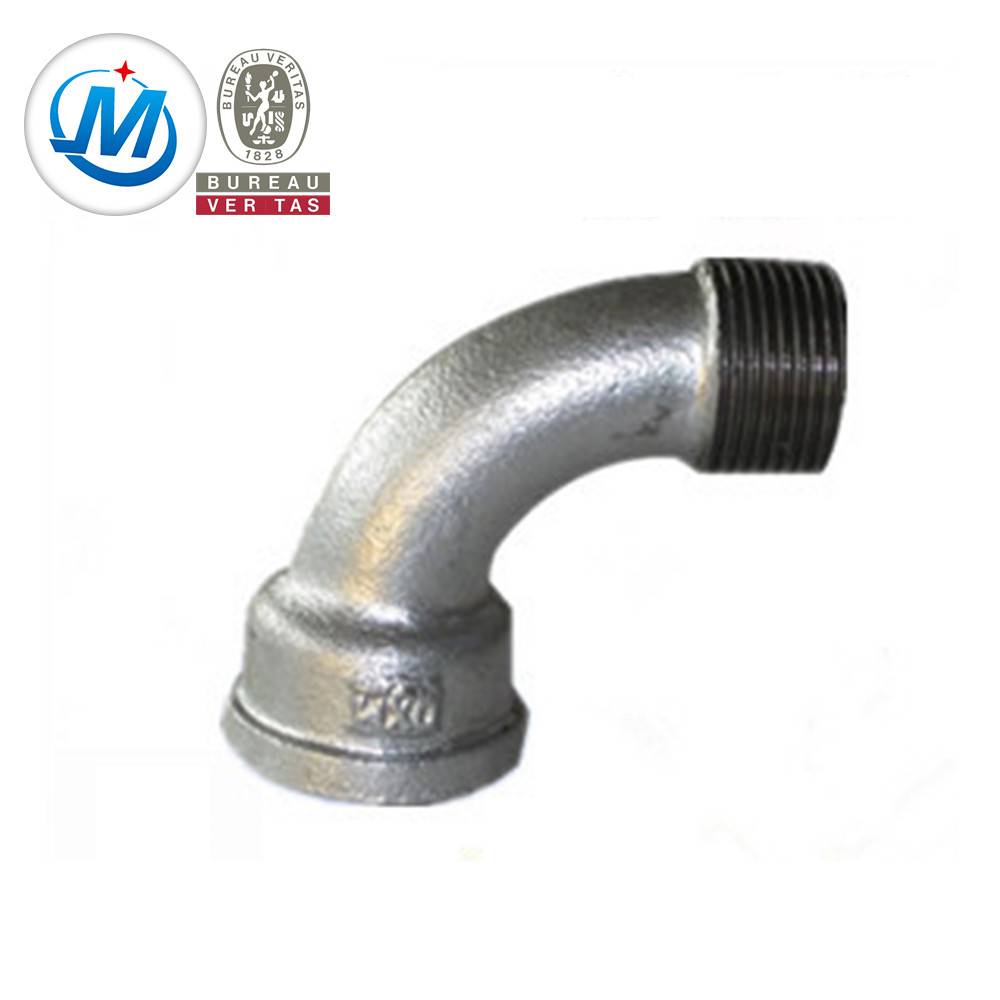 2017 Good Quality Male Female Union Fitting -
 hebei malleable iron pipe fittings plumbing tools bend M&F 1/8"-6" – Jinmai Casting