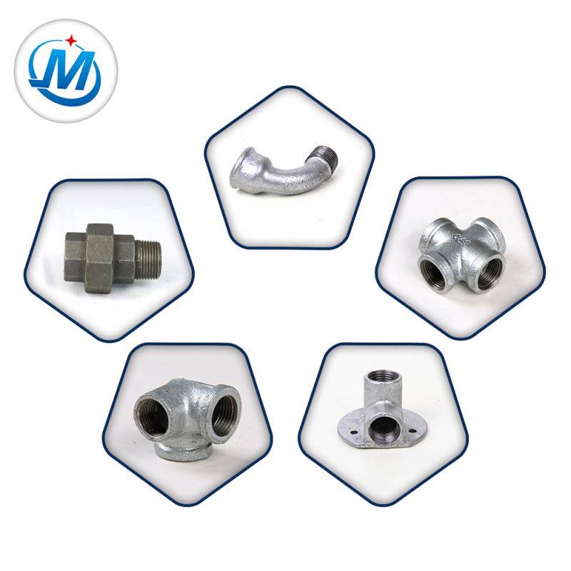 BV Certification BS Malleable Iron Pipe Fittings Gi Water Supply Pipe Fittings