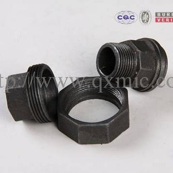malleable iron pipe fitting 6"conical female union