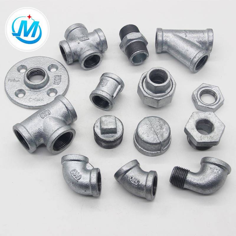 Big Discount 2 Inch Pipe Nipple -
 din malleable galvanize pipe fitting – Jinmai Casting