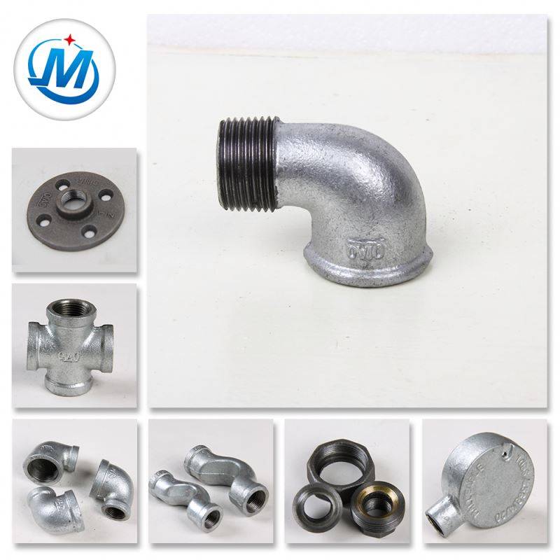 High Quality Elbow Fittings Hydraulic Fittings -
 China Iron Casting Parts Reducing Malleable Iron Pipe Fitting – Jinmai Casting