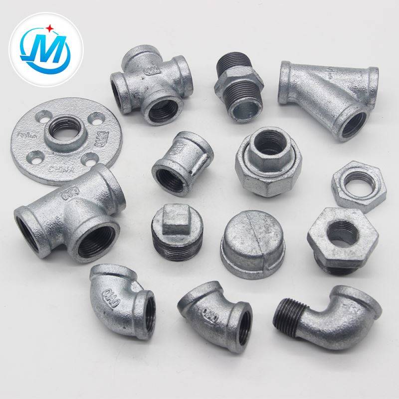 Factory Cheap Hot Union Thread Natural Rubber Joint -
 g.i.malleable iron pipe fittings – Jinmai Casting
