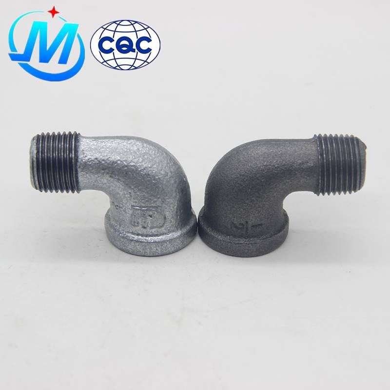 Factory directly supply Galvanized Iron Pipe Fitting Elbow -
 plumbing part 90 degree elbows malleable iron pipe fitting – Jinmai Casting