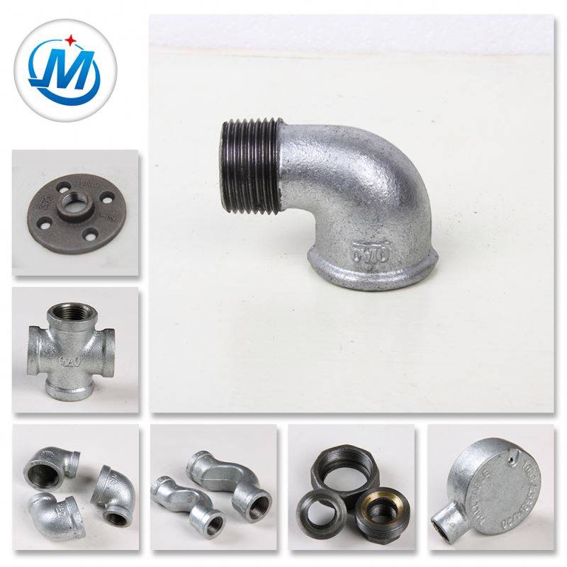 Manufacturer of Pipe Fitting Cross -
 Air Water Supply Used Malleable Iron Pipe Fittings – Jinmai Casting
