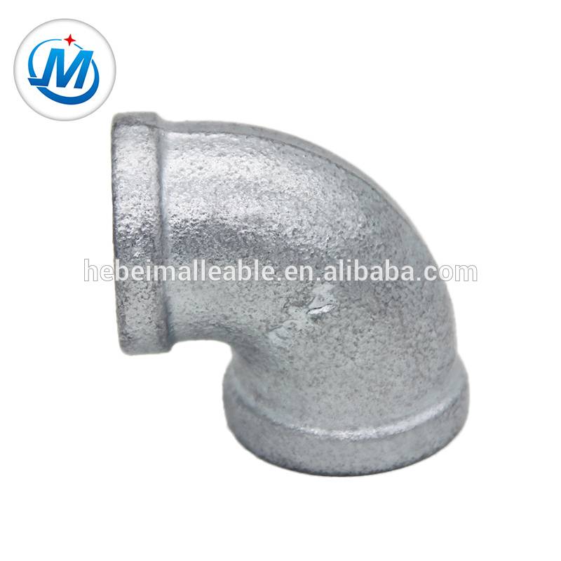 Best Price on Pvc Pipe Fitting Male/female Elbow -
 BS Thread Malleable iron pipe fitting Elbow – Jinmai Casting